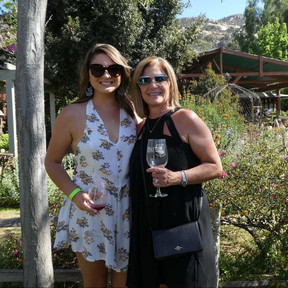 Signature 8 Halter Floral Romper - Picture 2 of 2